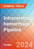 Intracerebral hemorrhage - Pipeline Insight, 2020- Product Image