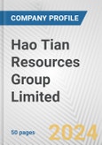 Hao Tian Resources Group Limited Fundamental Company Report Including Financial, SWOT, Competitors and Industry Analysis- Product Image