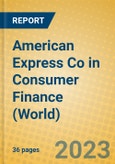 American Express Co in Consumer Finance (World)- Product Image