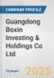 Guangdong Boxin Investing & Holdings Co Ltd. Fundamental Company Report Including Financial, SWOT, Competitors and Industry Analysis - Product Thumbnail Image