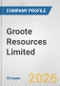 Groote Resources Limited Fundamental Company Report Including Financial, SWOT, Competitors and Industry Analysis - Product Thumbnail Image