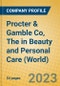 Procter & Gamble Co, The in Beauty and Personal Care (World) - Product Thumbnail Image