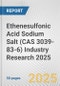 Ethenesulfonic Acid Sodium Salt (CAS 3039-83-6) Industry Research 2025: Global and Regional Market Trends 2019-2024 and Forecast to 2029 - Product Thumbnail Image