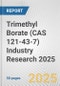 Trimethyl Borate (CAS 121-43-7) Industry Research 2025: Global and Regional Market Trends 2019-2024 and Forecast to 2029 - Product Thumbnail Image
