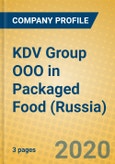 KDV Group OOO in Packaged Food (Russia)- Product Image