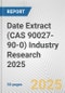 Date Extract (CAS 90027-90-0) Industry Research 2025: Global and Regional Market Trends 2019-2024 and Forecast to 2029 - Product Thumbnail Image