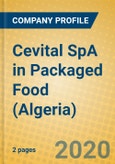 Cevital SpA in Packaged Food (Algeria)- Product Image