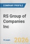 RS Group of Companies Inc. Fundamental Company Report Including Financial, SWOT, Competitors and Industry Analysis - Product Thumbnail Image
