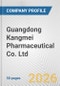 Guangdong Kangmei Pharmaceutical Co. Ltd. Fundamental Company Report Including Financial, SWOT, Competitors and Industry Analysis - Product Thumbnail Image