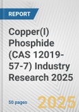 Copper(I) Phosphide (CAS 12019-57-7) Industry Research 2025: Global and Regional Market Trends 2019-2024 and Forecast to 2029- Product Image