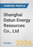 Shanghai Datun Energy Resources Co., Ltd. Fundamental Company Report Including Financial, SWOT, Competitors and Industry Analysis- Product Image