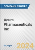 Acura Pharmaceuticals Inc. Fundamental Company Report Including Financial, SWOT, Competitors and Industry Analysis- Product Image