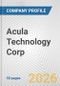 Acula Technology Corp. Fundamental Company Report Including Financial, SWOT, Competitors and Industry Analysis - Product Thumbnail Image