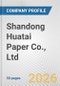 Shandong Huatai Paper Co., Ltd. Fundamental Company Report Including Financial, SWOT, Competitors and Industry Analysis - Product Thumbnail Image
