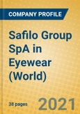 Safilo Group SpA in Eyewear (World)- Product Image