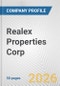 Realex Properties Corp. Fundamental Company Report Including Financial, SWOT, Competitors and Industry Analysis - Product Thumbnail Image