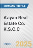 A'ayan Real Estate Co. K.S.C.C. Fundamental Company Report Including Financial, SWOT, Competitors and Industry Analysis- Product Image