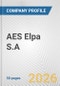AES Elpa S.A. Fundamental Company Report Including Financial, SWOT, Competitors and Industry Analysis - Product Thumbnail Image