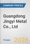 Guangdong Jingyi Metal Co., Ltd. Fundamental Company Report Including Financial, SWOT, Competitors and Industry Analysis - Product Thumbnail Image