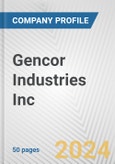 Gencor Industries Inc. Fundamental Company Report Including Financial, SWOT, Competitors and Industry Analysis- Product Image
