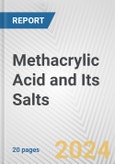 Methacrylic Acid and Its Salts: European Union Market Outlook 2023-2027- Product Image
