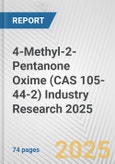4-Methyl-2-Pentanone Oxime (CAS 105-44-2) Industry Research 2025: Global and Regional Market Trends 2019-2024 and Forecast to 2029- Product Image