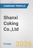 Shanxi Coking Co.,Ltd. Fundamental Company Report Including Financial, SWOT, Competitors and Industry Analysis- Product Image