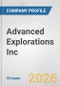 Advanced Explorations Inc. Fundamental Company Report Including Financial, SWOT, Competitors and Industry Analysis - Product Thumbnail Image