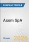 Acsm SpA. Fundamental Company Report Including Financial, SWOT, Competitors and Industry Analysis - Product Thumbnail Image
