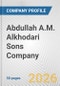 Abdullah A.M. Alkhodari Sons Company Fundamental Company Report Including Financial, SWOT, Competitors and Industry Analysis - Product Thumbnail Image