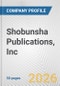 Shobunsha Publications, Inc. Fundamental Company Report Including Financial, SWOT, Competitors and Industry Analysis - Product Thumbnail Image
