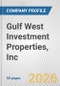 Gulf West Investment Properties, Inc. Fundamental Company Report Including Financial, SWOT, Competitors and Industry Analysis - Product Thumbnail Image