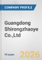 Guangdong Shirongzhaoye Co.,Ltd. Fundamental Company Report Including Financial, SWOT, Competitors and Industry Analysis - Product Thumbnail Image