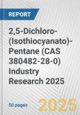 2,5-Dichloro-(Isothiocyanato)-Pentane (CAS 380482-28-0) Industry Research 2025: Global and Regional Market Trends 2019-2024 and Forecast to 2029- Product Image
