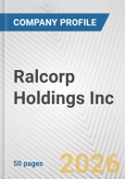 Ralcorp Holdings Inc. Fundamental Company Report Including Financial, SWOT, Competitors and Industry Analysis- Product Image
