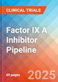 Factor IX A Inhibitor - Pipeline Insight, 2024- Product Image