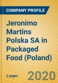 Jeronimo Martins Polska SA in Packaged Food (Poland)- Product Image