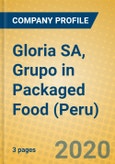 Gloria SA, Grupo in Packaged Food (Peru)- Product Image