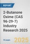 2-Butanone Oxime (CAS 96-29-7) Industry Research 2025: Global and Regional Market Trends 2019-2024 and Forecast to 2029 - Product Thumbnail Image