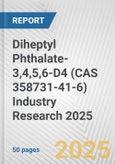 Diheptyl Phthalate-3,4,5,6-D4 (CAS 358731-41-6) Industry Research 2025: Global and Regional Market Trends 2019-2024 and Forecast to 2029- Product Image