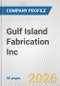 Gulf Island Fabrication Inc. Fundamental Company Report Including Financial, SWOT, Competitors and Industry Analysis - Product Thumbnail Image