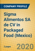 Sigma Alimentos SA de CV in Packaged Food (Mexico)- Product Image