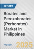 Borates and Peroxoborates (Perborates) Market in Philippines: Business Report 2024- Product Image