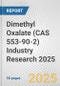 Dimethyl Oxalate (CAS 553-90-2) Industry Research 2025: Global and Regional Market Trends 2019-2024 and Forecast to 2029 - Product Image