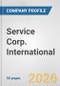 Service Corp. International Fundamental Company Report Including Financial, SWOT, Competitors and Industry Analysis - Product Thumbnail Image