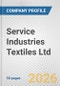 Service Industries Textiles Ltd. Fundamental Company Report Including Financial, SWOT, Competitors and Industry Analysis - Product Thumbnail Image