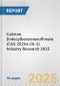 Calcium Dodecylbenzenesulfonate (CAS 26264-06-2) Industry Research 2025: Global and Regional Market Trends 2019-2024 and Forecast to 2029 - Product Thumbnail Image