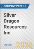 Silver Dragon Resources Inc. Fundamental Company Report Including Financial, SWOT, Competitors and Industry Analysis- Product Image