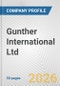 Gunther International Ltd. Fundamental Company Report Including Financial, SWOT, Competitors and Industry Analysis - Product Thumbnail Image
