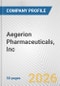 Aegerion Pharmaceuticals, Inc. Fundamental Company Report Including Financial, SWOT, Competitors and Industry Analysis - Product Thumbnail Image